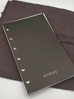Gucci address book refill for PM agenda